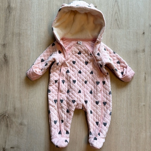 Nordstrom Baby Other - Nordstrom Baby fleece bunting size 6 months